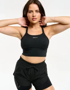 Online ECHT Air Support Crop Tank Black