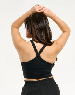Online ECHT Air Support Crop Tank Black