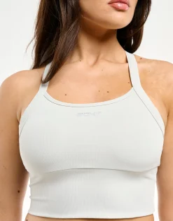 Best ECHT Air Support Crop Tank Micro Grey