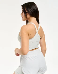 Best ECHT Air Support Crop Tank Micro Grey