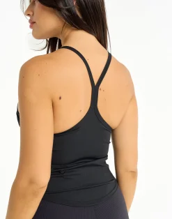 Discount ECHT Air Support Tank with Built in Bra Shelf Black