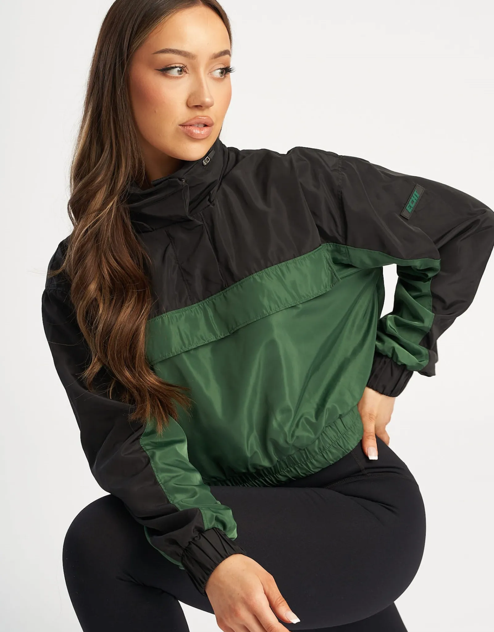 Best ECHT Anorak Jacket Hoodie Green