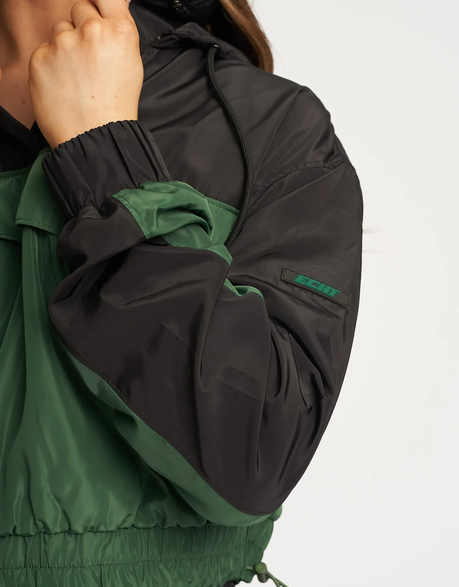 Best ECHT Anorak Jacket Hoodie Green
