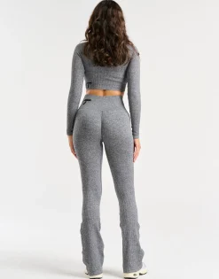 Hot ECHT Arise Comfort Flare Leggings Charcoal