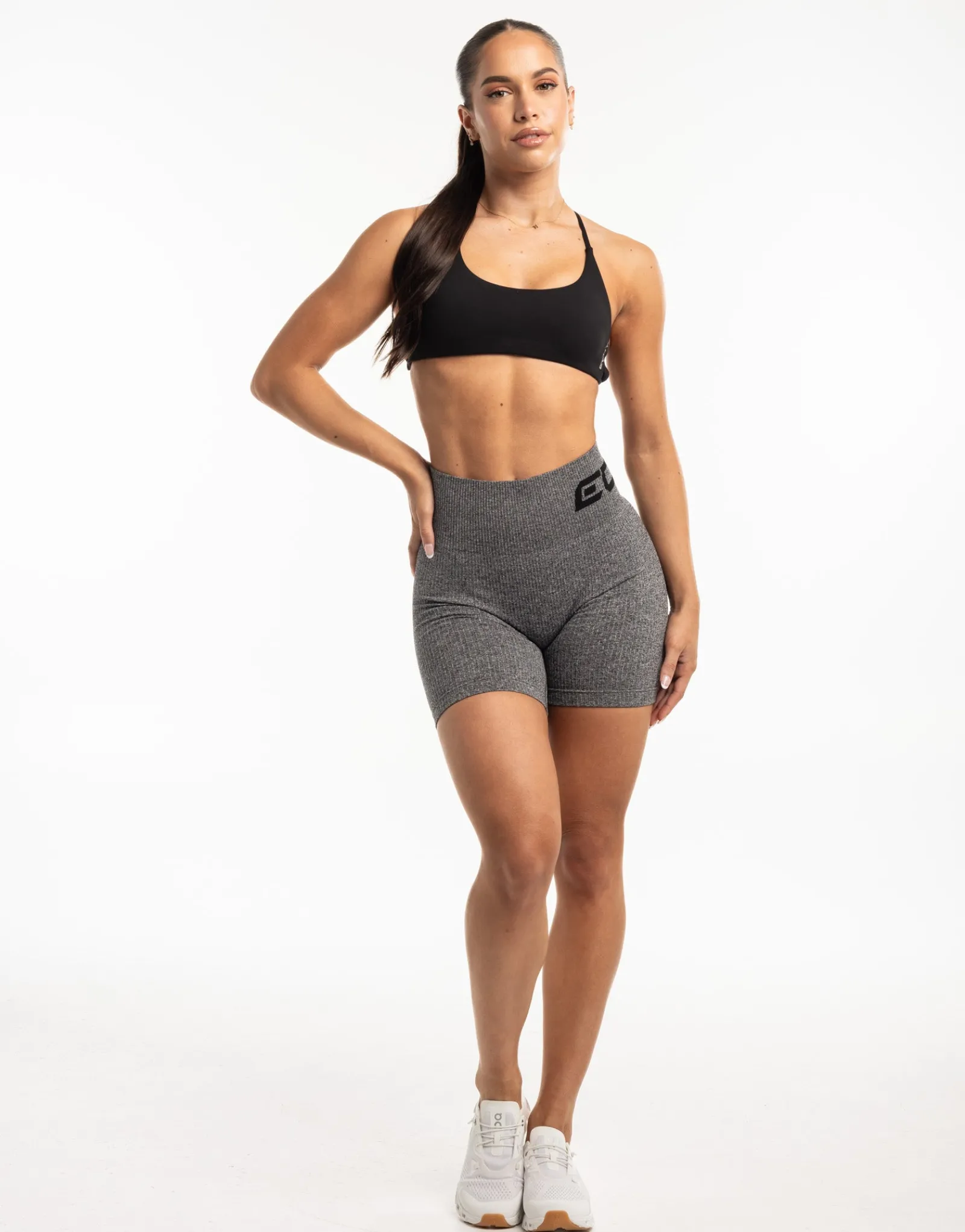 Fashion ECHT Arise Comfort Shorts Charcoal