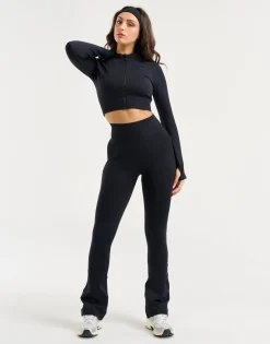 Best ECHT Arise Essential Flare Leggings Black