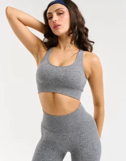 Discount ECHT Arise Essential Sports Bra Charcoal