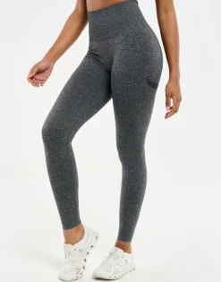 Clearance ECHT Arise Key Seamless Leggings Charcoal Grey