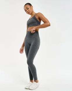 Clearance ECHT Arise Key Seamless Leggings Charcoal Grey
