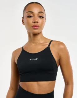 Outlet ECHT Arise Key Seamless Sportsbra Black