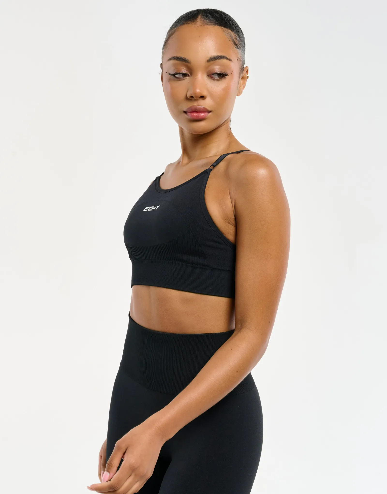 Outlet ECHT Arise Key Seamless Sportsbra Black