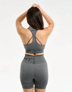 Hot ECHT Arise Return Sports Bra Dark Grey