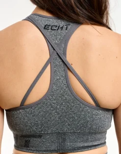 Hot ECHT Arise Return Sports Bra Dark Grey