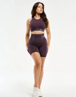Best ECHT Arise Return Sports Bra Plum Purple