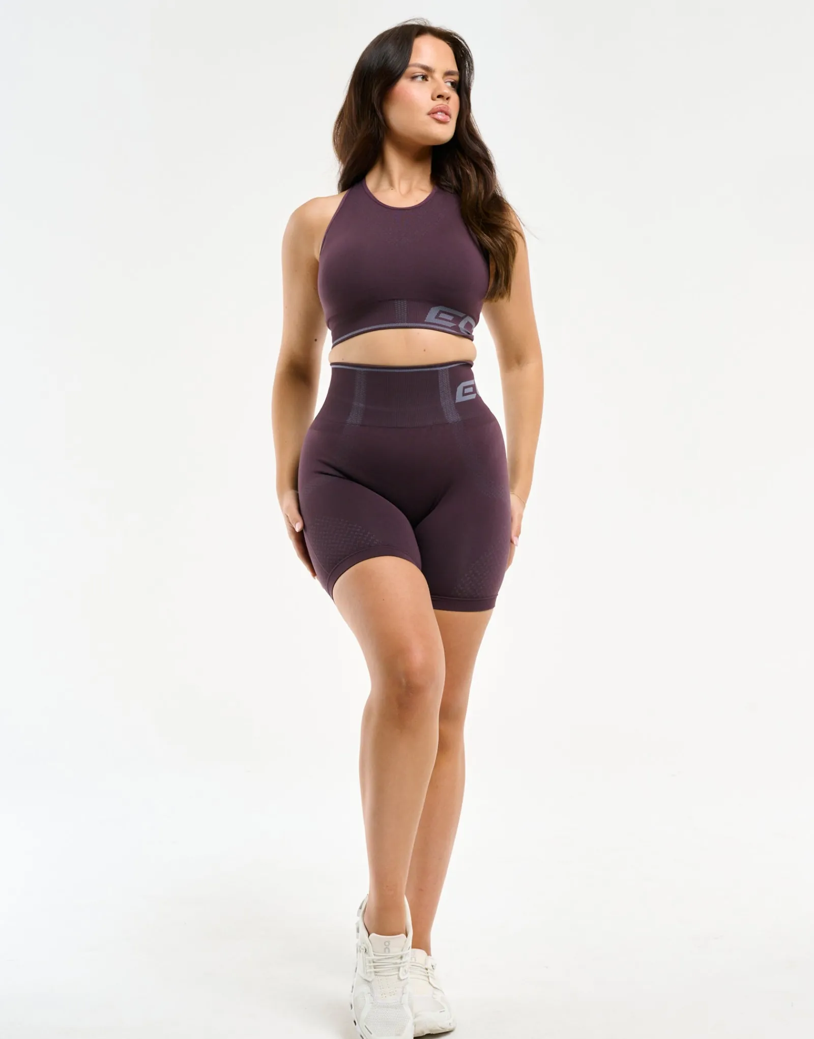 Best ECHT Arise Return Sports Bra Plum Purple