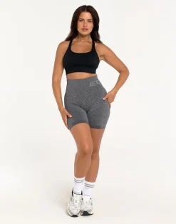 Outlet ECHT Arise Scrunch Shorts Charcoal