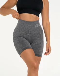 Outlet ECHT Arise Scrunch Shorts Charcoal