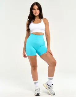 Fashion ECHT Arise Seamless Essential Shorts Baby Blue