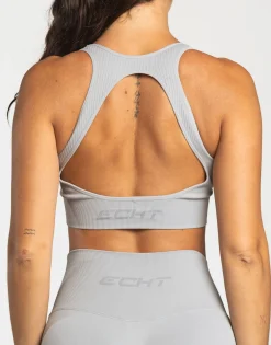 Sale ECHT Arise Seamless Essential Sports Bra Grey