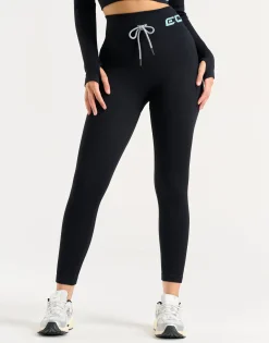 Best ECHT Arise Style Leggings Black with Mint