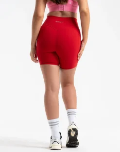 Discount ECHT Ascend Pocket Shorts 6" Scarlet Red