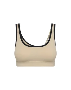 Sale ECHT Asymmetric Sports Bra Taupe