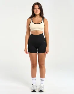 Sale ECHT Asymmetric Sports Bra Taupe