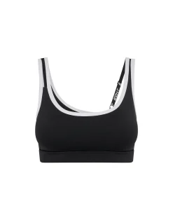 New ECHT Asymmetric Sports Bra Black