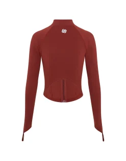 Discount ECHT Athlete Crop Jacket Brown