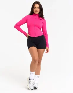 Fashion ECHT Athlete Crop Jacket Pink