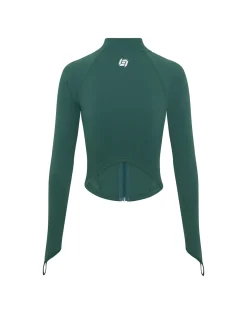 Discount ECHT Athlete Crop Jacket Green