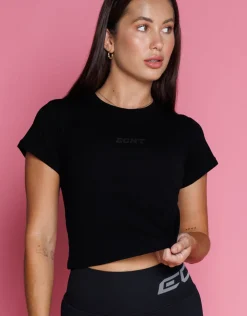 Discount ECHT Basics Baby Tee Black