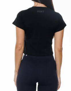 Hot ECHT Basics Baby Tee Black
