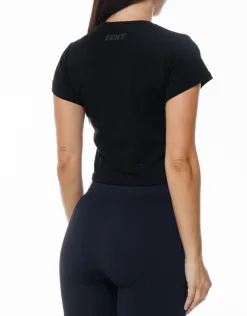 Hot ECHT Basics Baby Tee Black