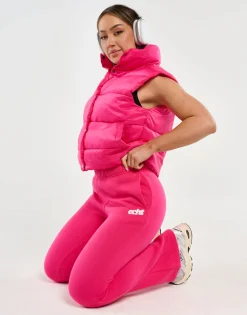 Clearance ECHT Blur Flare Sweatpants Bright Pink