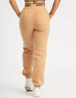 Clearance ECHT Bubble Banded Jogger Sweatpants Tan