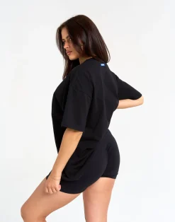 Hot ECHT College Oversize Tee Black