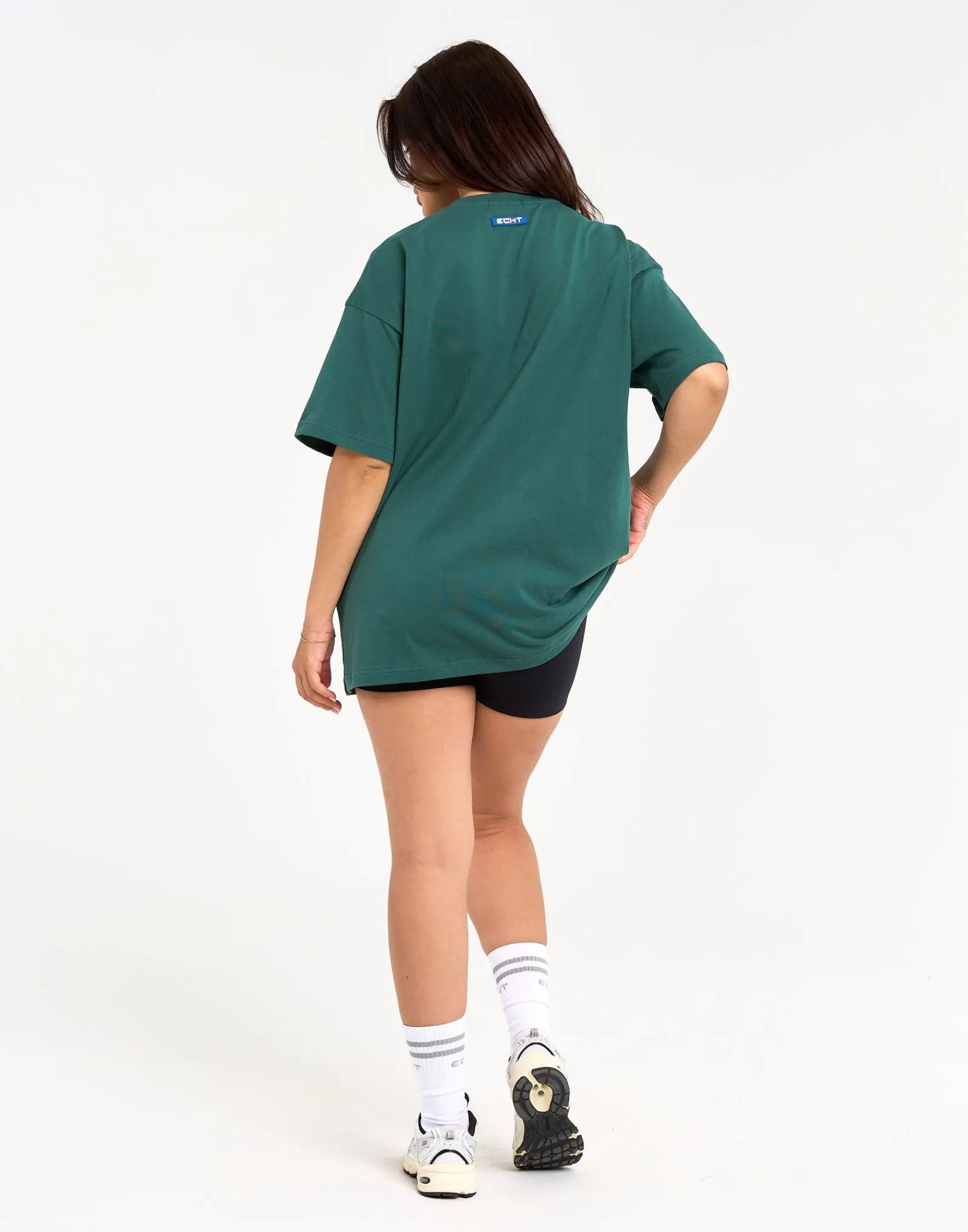 Sale ECHT College Oversize Tee Green