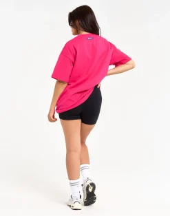 Outlet ECHT College Oversize Tee Pink