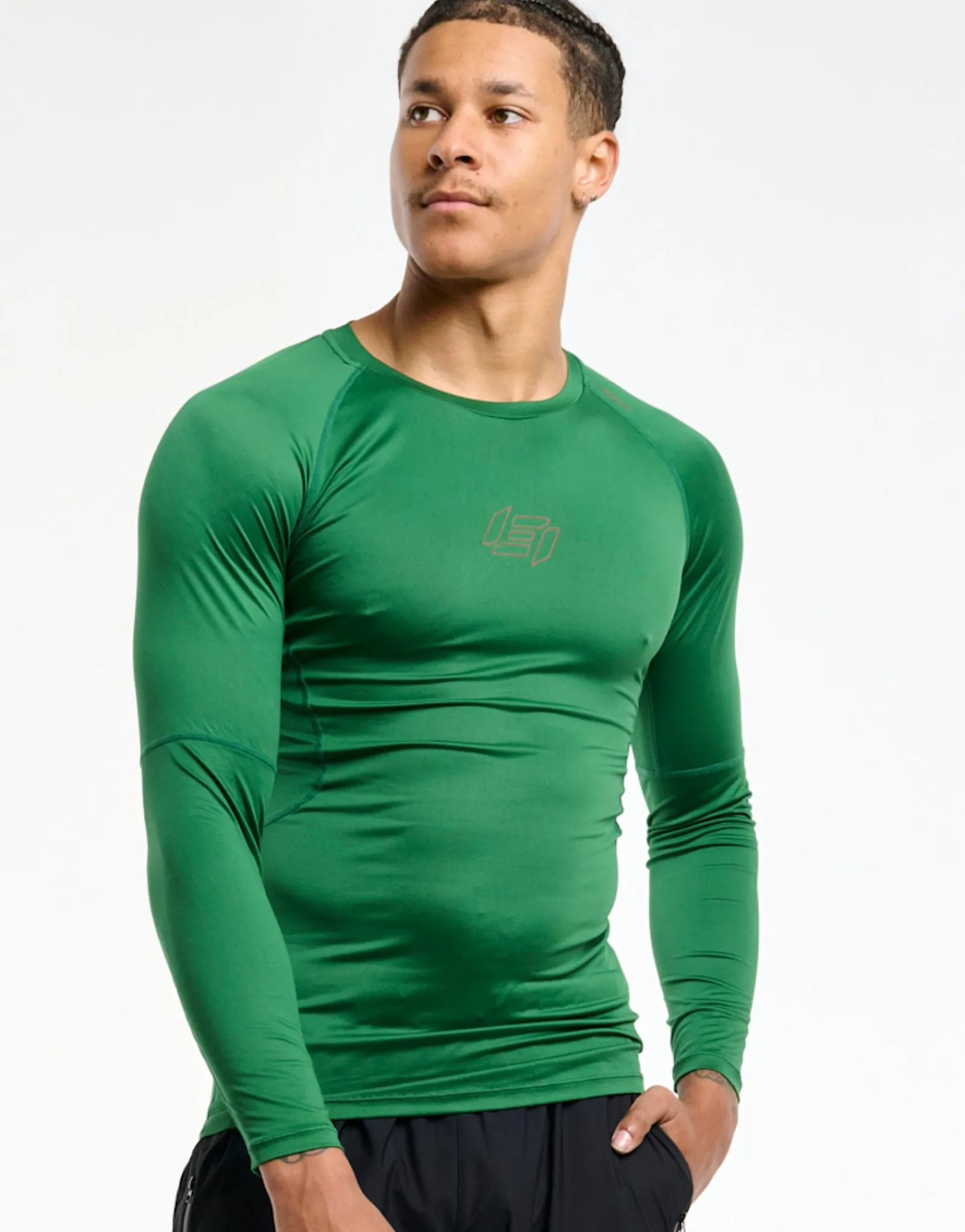 Sale ECHT Compression Long Sleeve Green