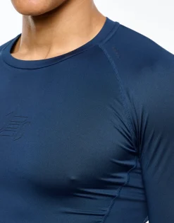 Outlet ECHT Compression Long Sleeve Dark Blue
