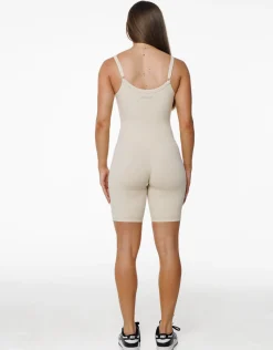 Fashion ECHT Core Unitard Oatmeal