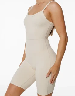 Fashion ECHT Core Unitard Oatmeal
