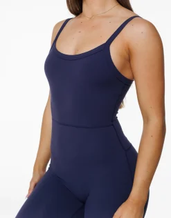 Online ECHT Core Unitard Flare Eclipse Blue
