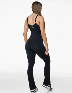 Discount ECHT Core Unitard Flare Black