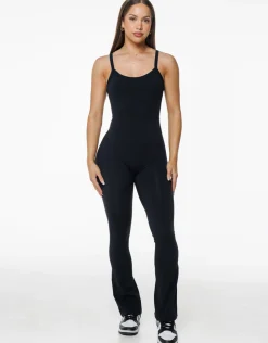 Discount ECHT Core Unitard Flare Black
