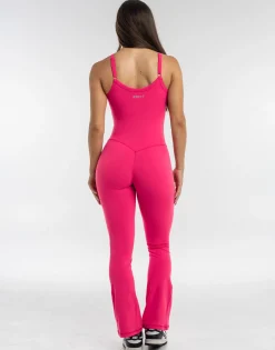Outlet ECHT Core Unitard Flare Bright Pink