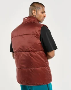 Outlet ECHT Dart Puffer Vest Brown