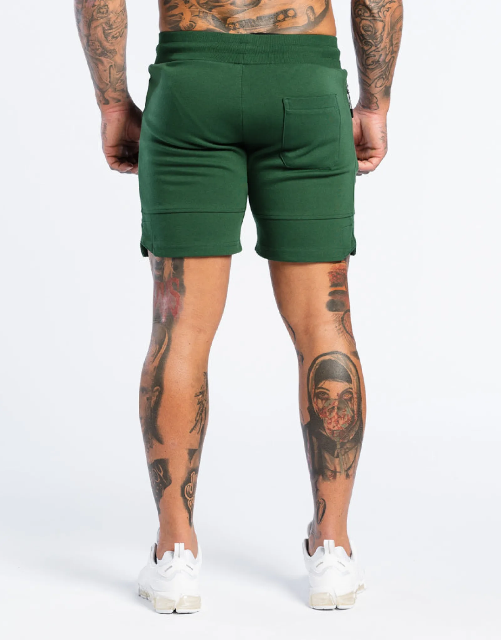 Hot ECHT Force Knit Shorts Dark Green