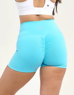 Sale ECHT Force Scrunch Shorts Baby Blue
